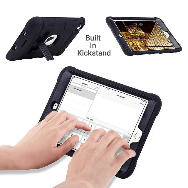 ULaK Compatible con Funda para iPad Mini, Funda para iPad Mi