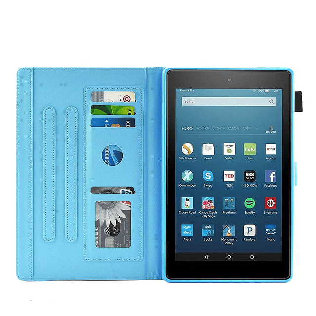 para amazon Kindle Fire 10.1 pulgadas HD 10 Tablet 2019/2017