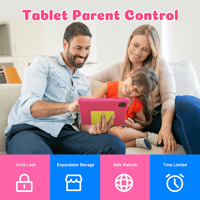 Tableta para niños de 7 pulgadas, tableta android 13 para ni