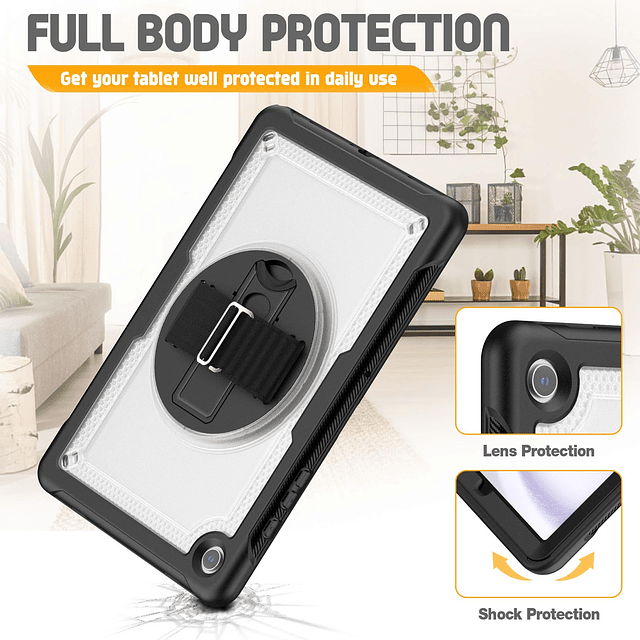 HXCaSEaC Funda para Samsung Galaxy Tab a9 Plus de 11", Prote