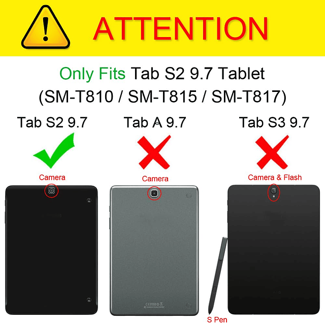 Funda Slim Shell para Samsung Galaxy Tab S2 9.7 - Funda prot