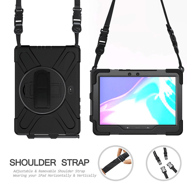 Funda para Samsung Galaxy Tab active PRO 10.1, funda para Ga