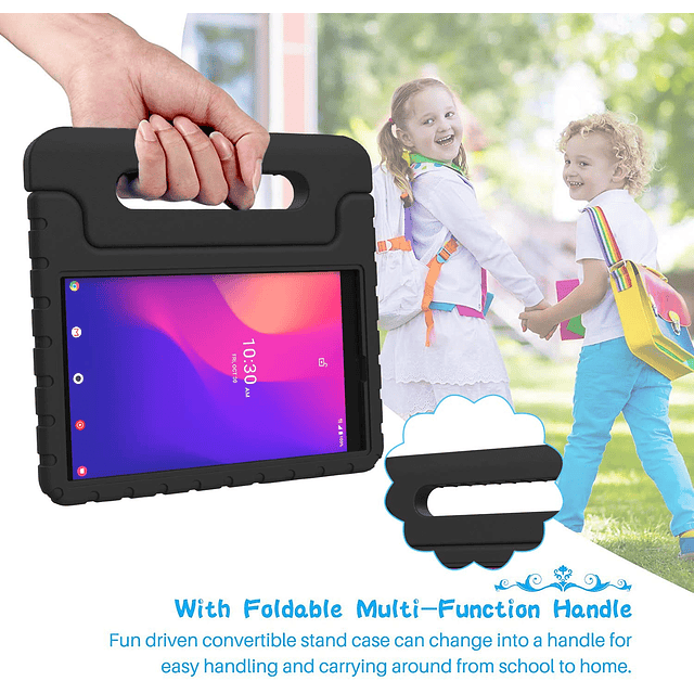 Funda para niños para alcatel Joy Tab 2 de 8 pulgadas 2020,