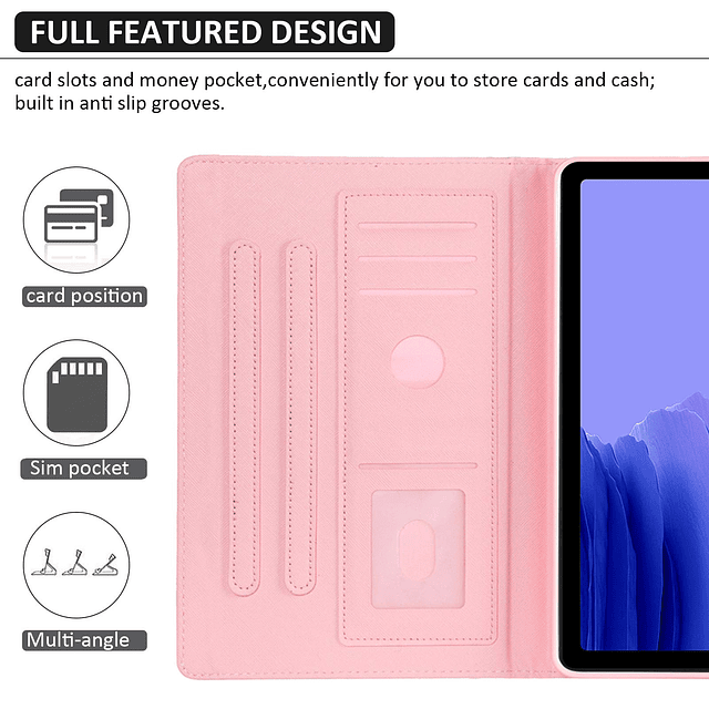 Funda para Galaxy Tab a7 10.4" 2022/2020, SM-T500/T503 - Fun