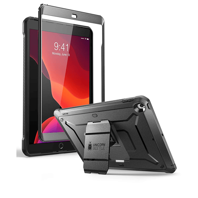 SUPCaSE Funda para iPad de 9 generación con protector de pan