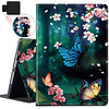 Funda para Galaxy Tab a7 Lite 8.7 2021, Butterly Sakura Flow