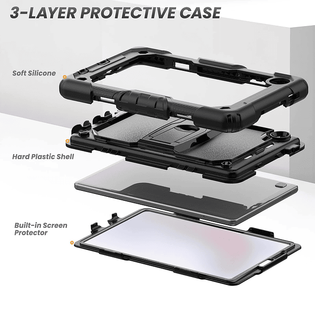 HXCaSEaC Funda de Silicona para Samsung Galaxy Tab a7 Lite C