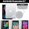 Funda para iPad 9/8/7 generación 2021/2020/2019, resistente