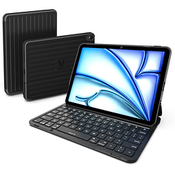 PaUL B Funda para iPad air 6, 5 y 4 generación con teclado,