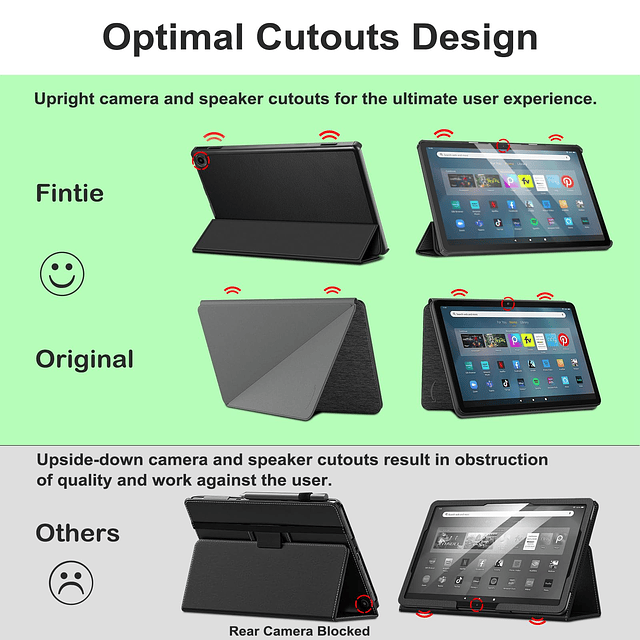 Funda delgada para tableta amazon Fire Max 11 13 generación,