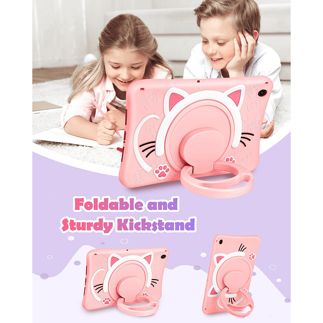 para Samsung Galaxy Tab a9 Plus Funda de 11" Niñas Lindo Gat