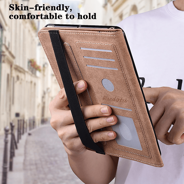 Funda para Samsung Galaxy Tab S6 Lite, Funda de Cuero PU con