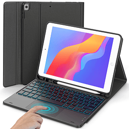 MicroPack Funda para iPad de 9 generación con teclado, tecla