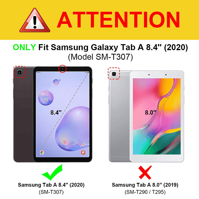 Funda a prueba de golpes para Samsung Galaxy Tab a 8.4 2020