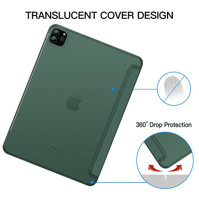 Funda para iPad Pro de 11 pulgadas, modelo 2022/2021/2020/20