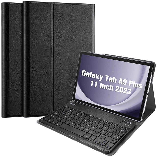 Funda con Teclado para Galaxy Tab a9 Plus/a9+ 5G 11 Pulgadas