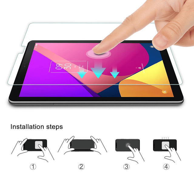 Paquete de 2 protectores de pantalla compatibles con TCL Tab