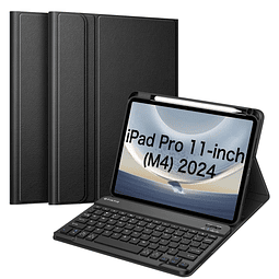 Funda con Teclado para iPad Pro de 11 Pulgadas M4 2024 - Fun