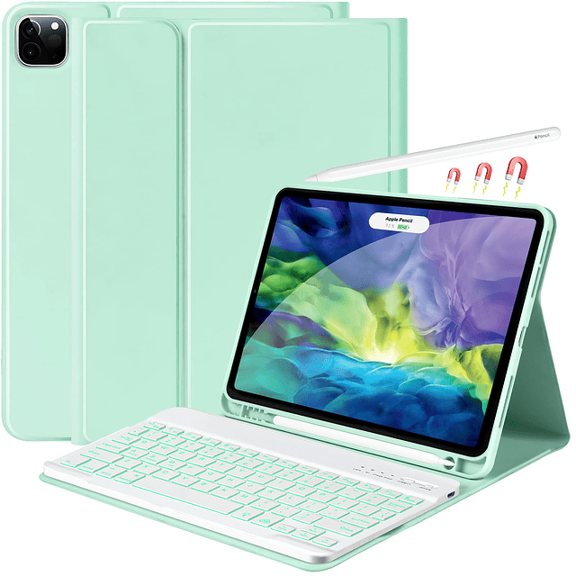 Besky Funda con teclado para iPad Pro de 11 pulgadas 4, 3 ge