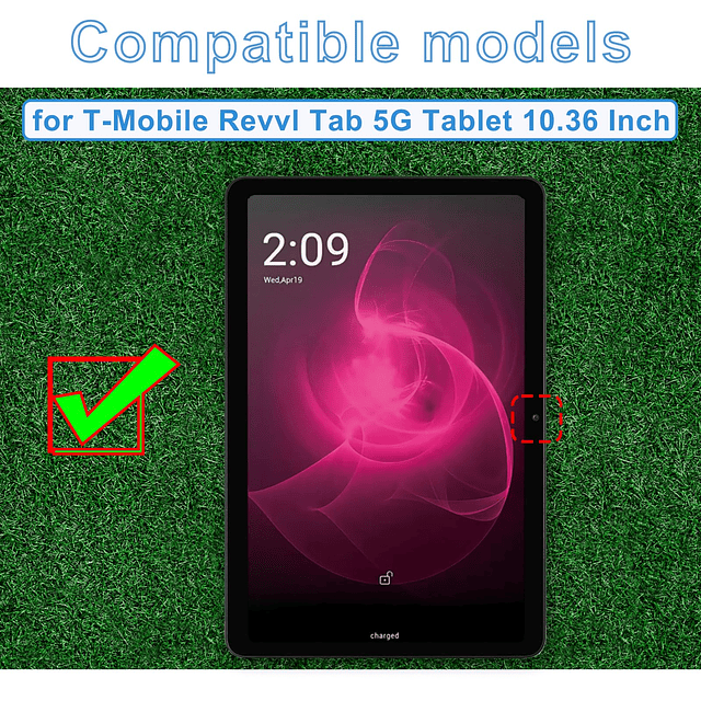 aTOOZ Funda de silicona para tableta T-Mobile Revvl Tab 5G d