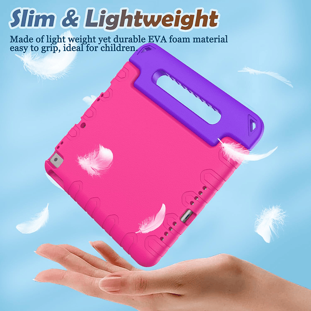 Funda para niños para iPad 9/8/7 generación de 10,2 pulgadas