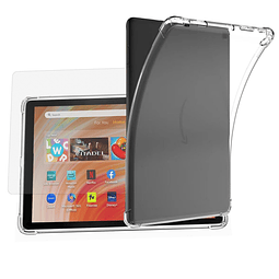 Funda transparente compatible con tableta Kindle Fire HD 10