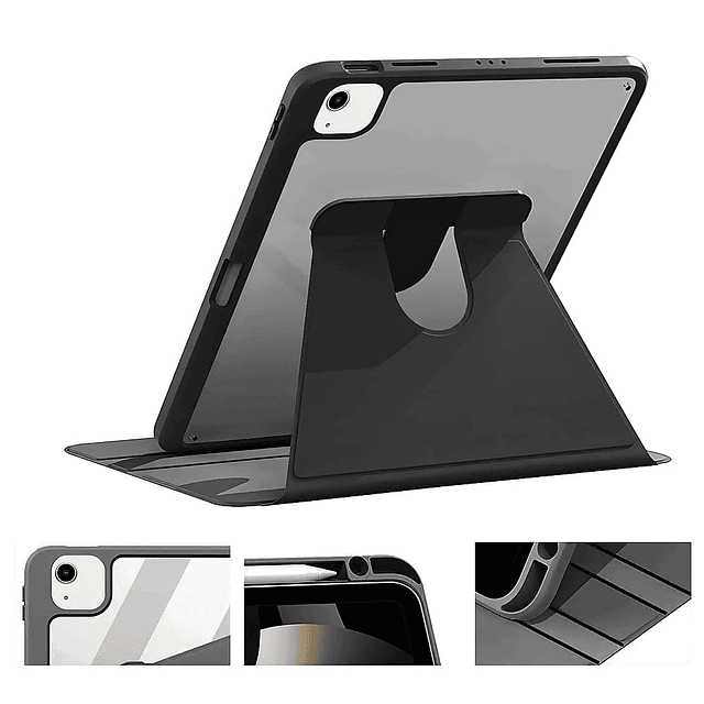 SaharaCase Funda tipo libro giratoria para apple iPad air de