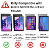 Funda Compatible con Lenovo Tab M10 Plus 3 generación 10,6 P