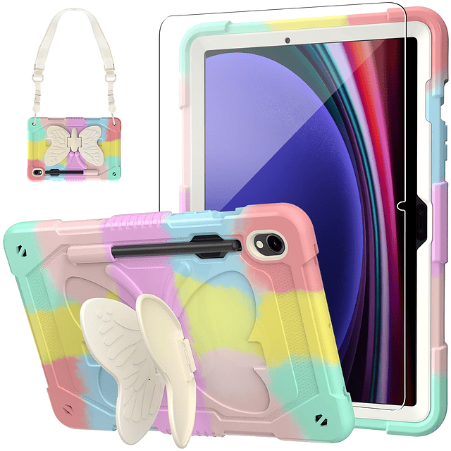 Funda rosa para Samsung Galaxy Tab S9 de 11" 2023 SM-X710/X7