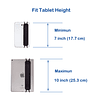 Soporte de correa de mano de seguridad para tabletas, iPad y