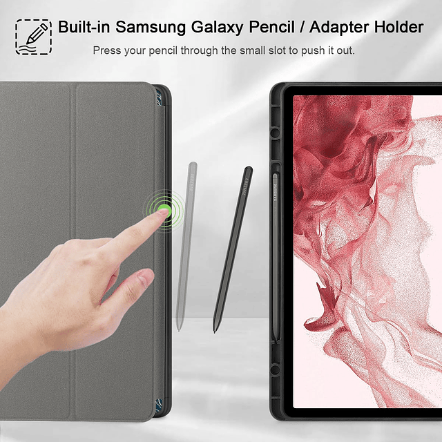 Funda para Samsung Galaxy Tab S9 FE Plus y Tab S9 Plus de 12