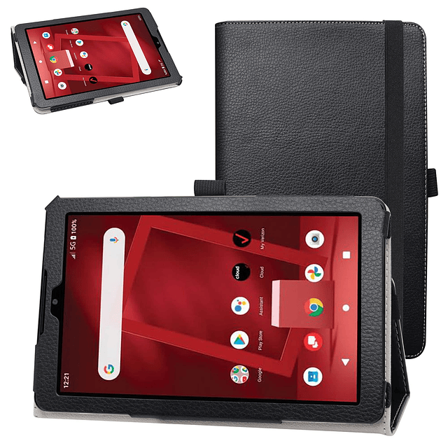 Funda para Orbic Tab8 5G, Funda de Cuero PU con 2 Soportes P