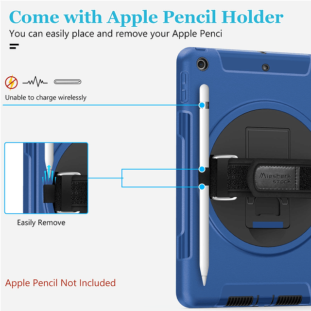 Funda para iPad 6/5 Generación: Funda Protectora de TPU para