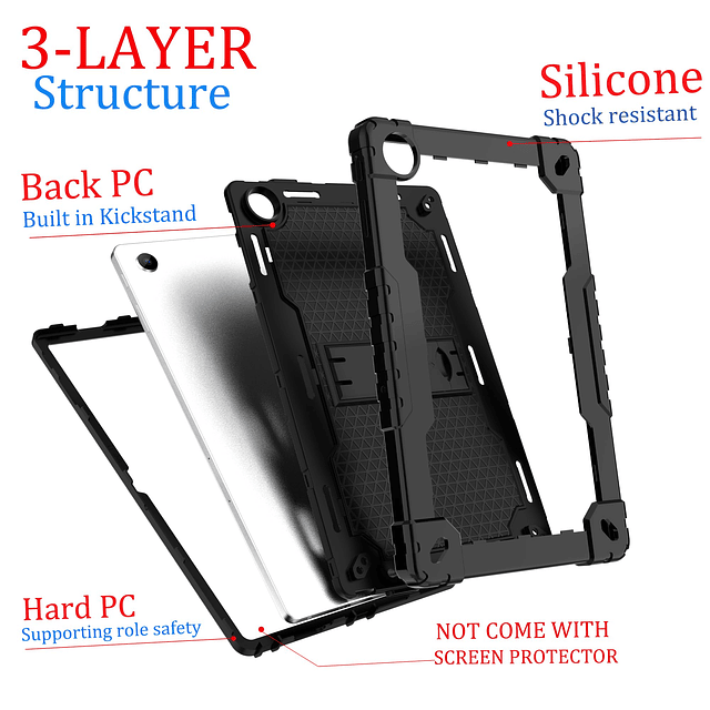 Funda Onn 11 Tablet Pro con protector de pantalla de vidrio