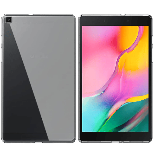 Funda transparente para Galaxy Tab a 8.0 2019, diseño delgad