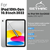 SEYMaC Funda para iPad de 10 generación de 10,9 pulgadas, fu