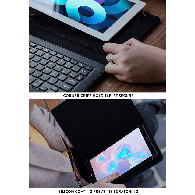 Cooper Infinite Executive Funda con teclado para tabletas de
