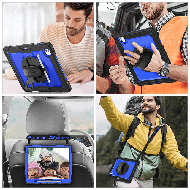 SEYMaC stock Funda para iPad Pro de 13 pulgadas M4 Case 2024