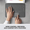 Funda con teclado Combo Touch para iPad 7, 8 y 9 generación