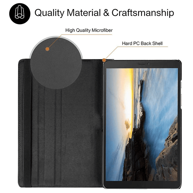 Funda para Samsung Galaxy Tab a 10.1'' 2019 SM-T510 SM-T515