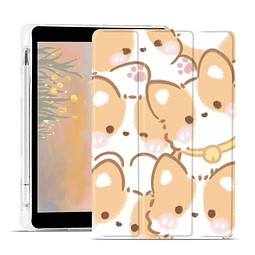 JOYLaND Lindo Corgi Pad Funda para iPad de 10,2 pulgadas 9a/