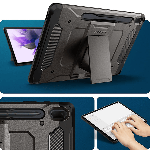 Funda Tough armor Pro diseñada para Galaxy Tab S7 FE 12.4" 2