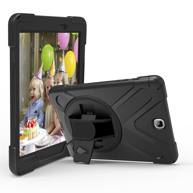 Funda para Galaxy Tab a 9.7 Funda protectora híbrida de cuer