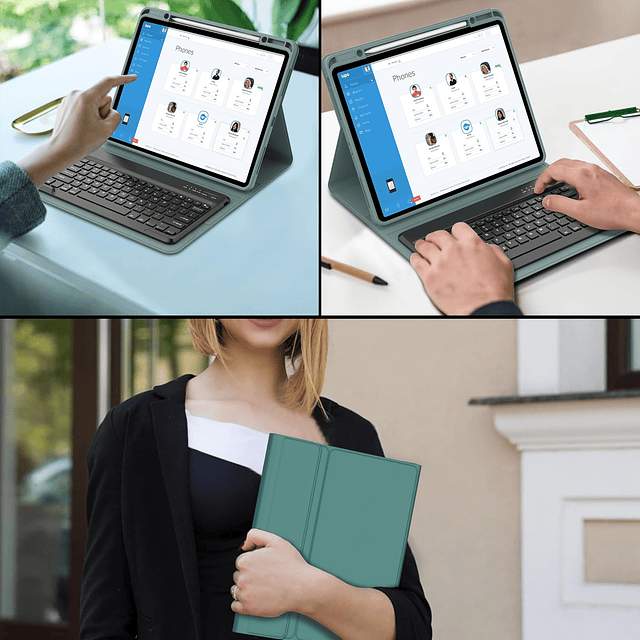 Funda para iPad Pro de 13 pulgadas con teclado M4, 2024, tec