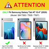 Funda para Samsung Galaxy Tab a7 de 10,4 pulgadas 2020, Tab