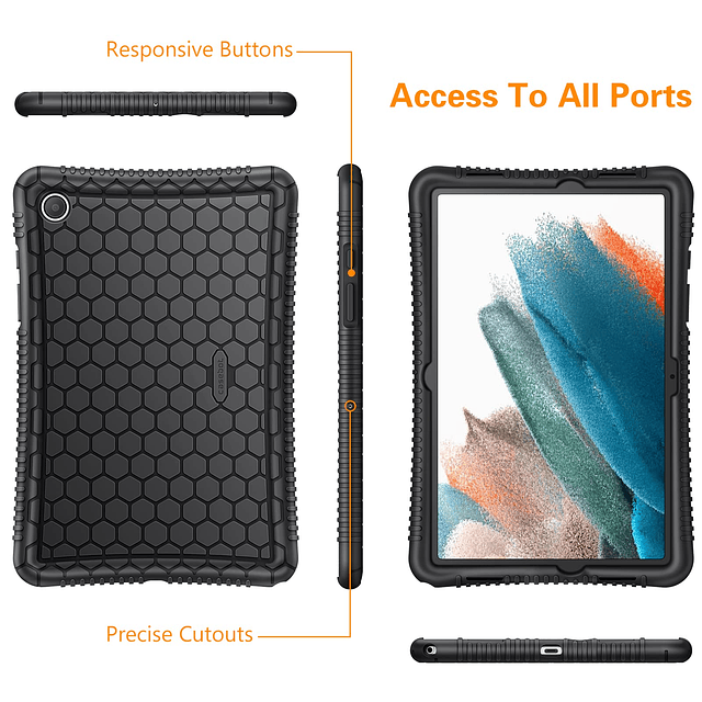 Funda de Silicona para Samsung Galaxy Tab a8 de 10,5 Pulgada