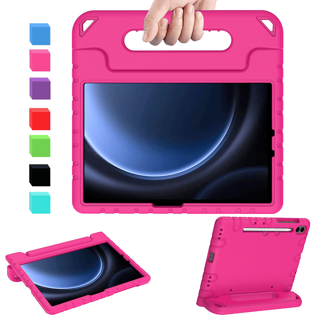 aVaWO Funda para niños para Samsung Galaxy Tab S9 FE/S9/S8/S