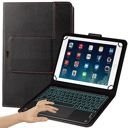 TouchPad Funda con teclado para tabletas de 9", 9,7", 10,1",