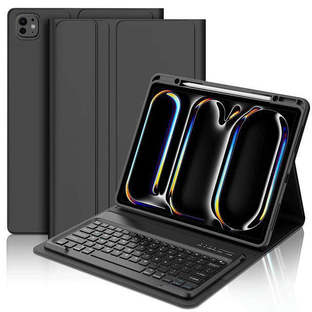 FOGaRI Funda con Teclado para iPad Pro de 13 Pulgadas M4 202