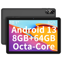 Tableta android, 10 pulgadas android 13 Tablets Procesador O